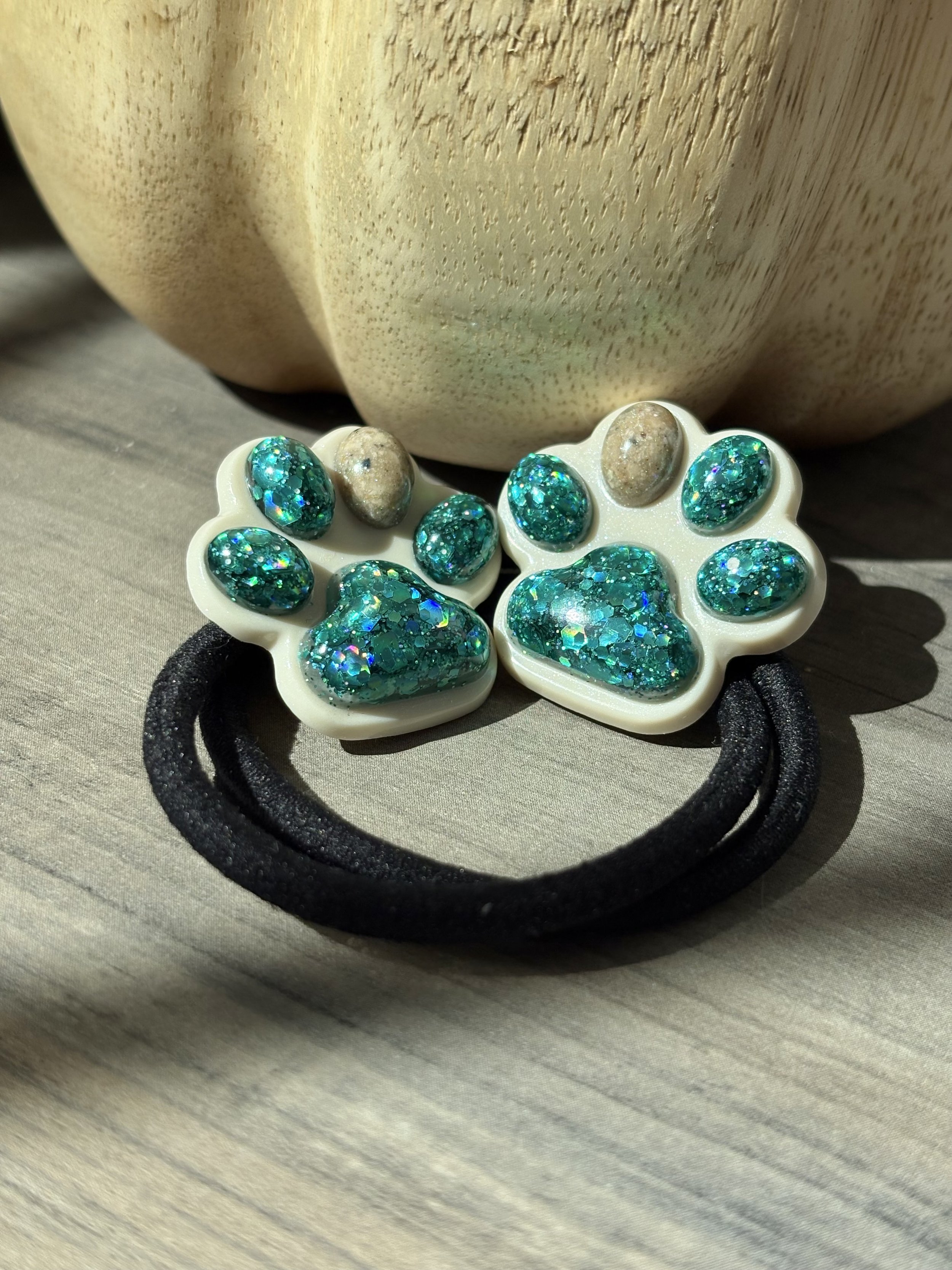 Paw Ash Hair Tie