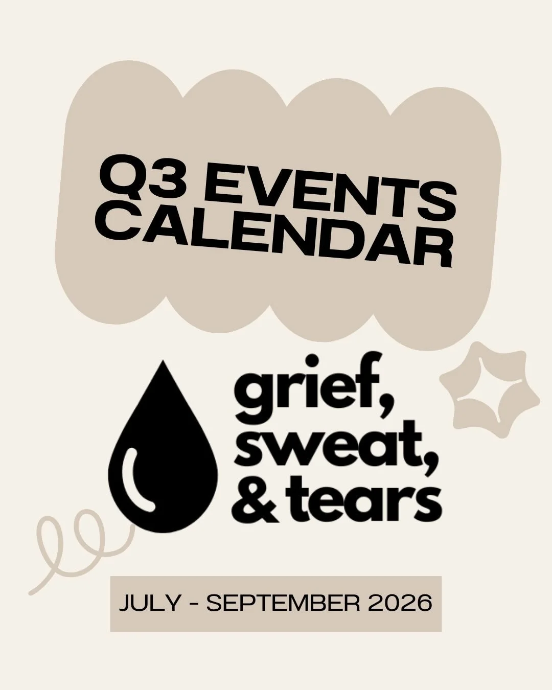 ‼️ SAVE THE DATES - THIS IS NOT A SIGN UP POST ‼️

I&rsquo;m so excited to announce our iconic lineup of classes for Q3 2026. Sign ups will be posted in a rolling basis, so make sure you turn alerts on for GST posts. As always, spots are filled on a 