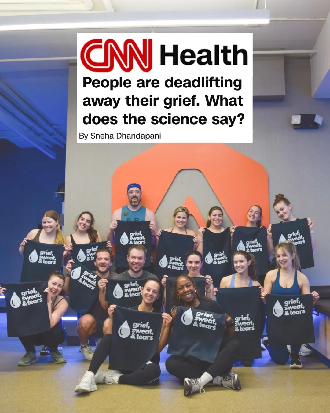 As seen in @cnn !!!! 🔗 in bio. 

&ldquo;Community is one of the most valuable parts of a workout class like this,&rdquo; said Dr. Ryan Martin. &ldquo;For someone searching for a grief community, a grief or trauma support group might seem intimidatin