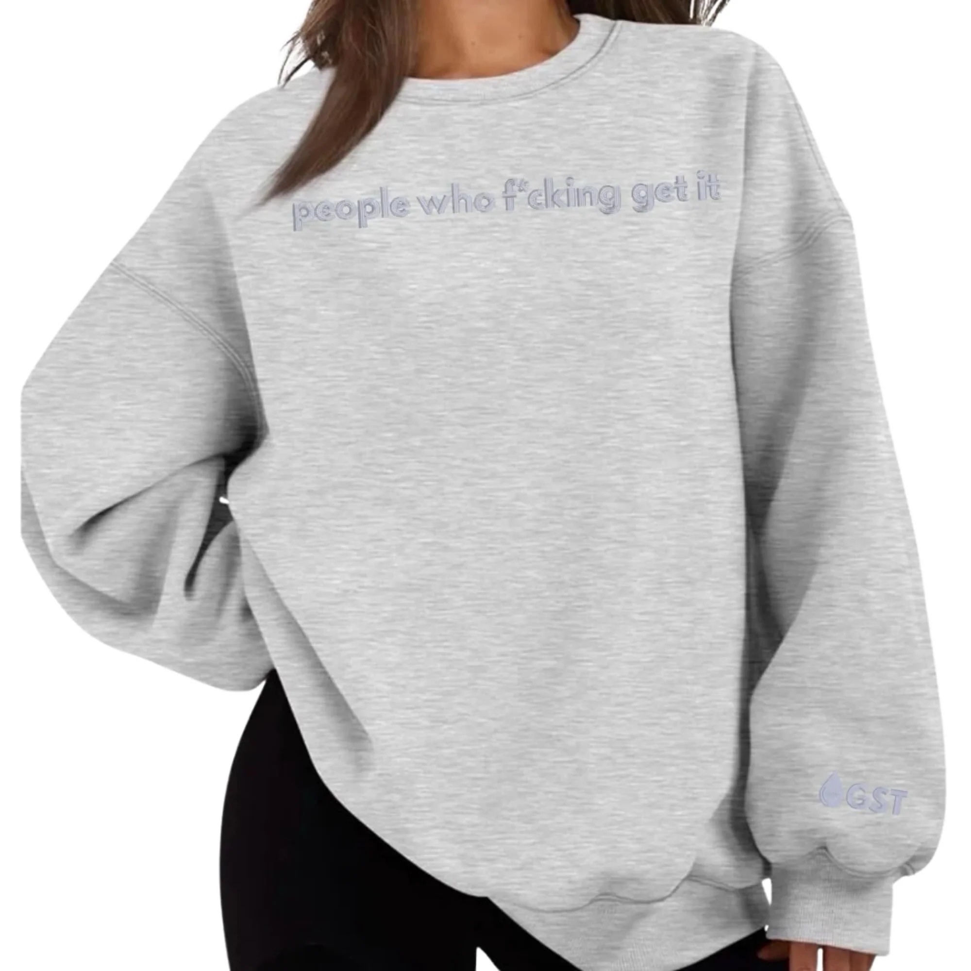 LIMITED DROP!!!!! 

If you&rsquo;ve been to a GST event, you&rsquo;ve heard @betsy.kaplan refer to this community as &ldquo;people who f*cking get it&rdquo;. Now, we&rsquo;ve teamed up with @fritzthreadco to put it on a sweatshirt! 

Only 20 crew nec