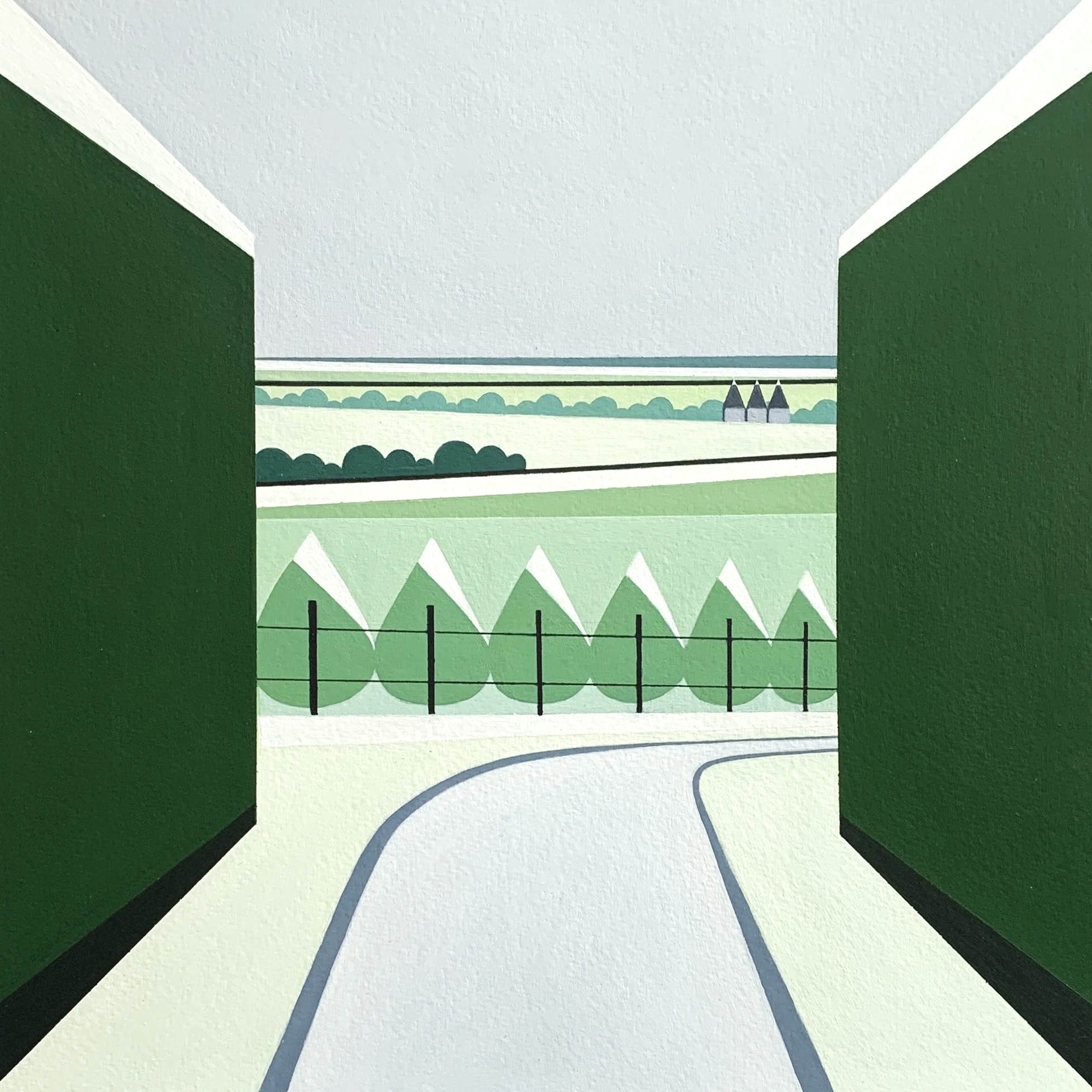 FROSTY OAST                                

  25 x 25cm  2021