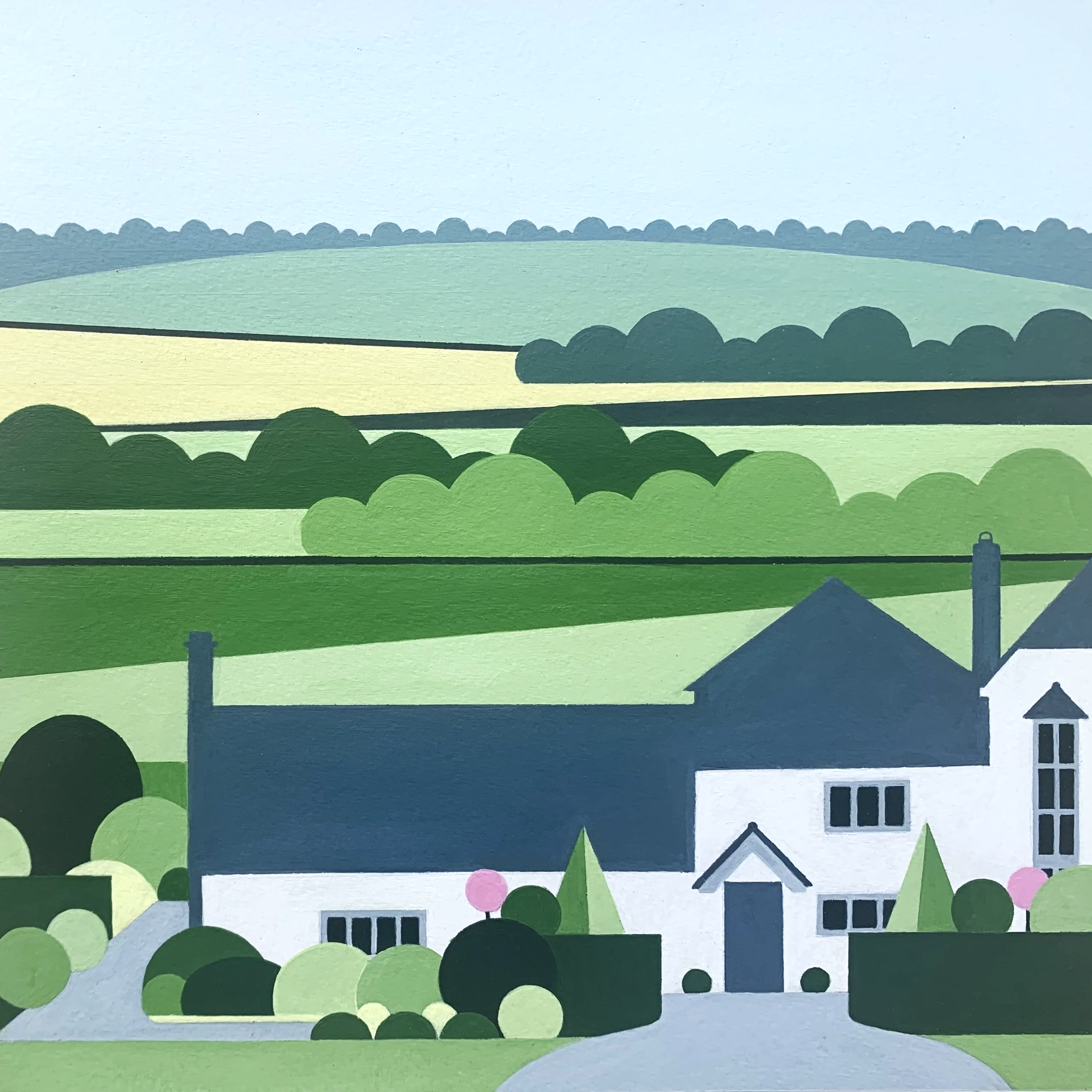 HILLSIDE  

  25 x 25cm  2021