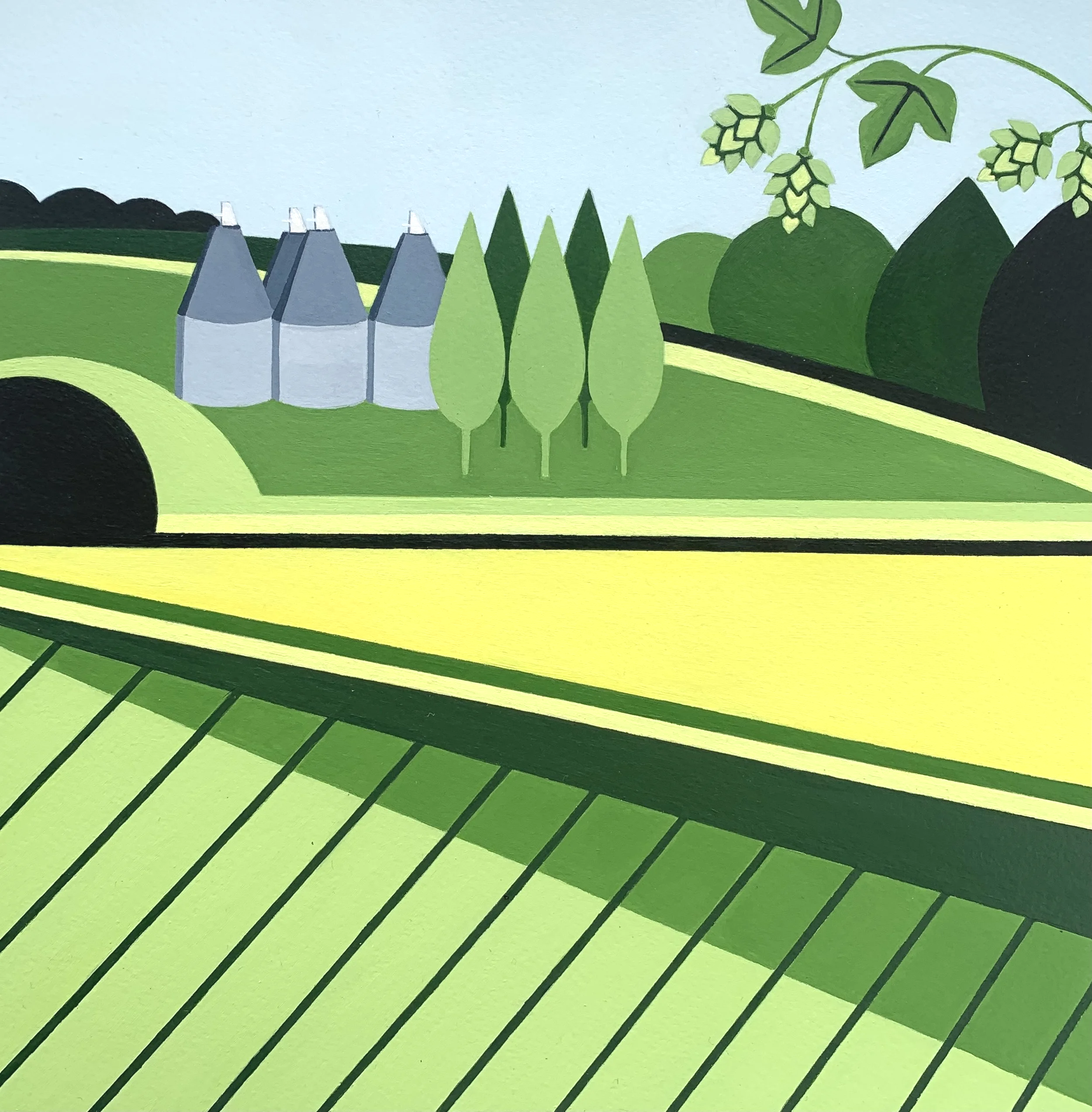 



HOPPY OAST. 25 x 25CM 2021



