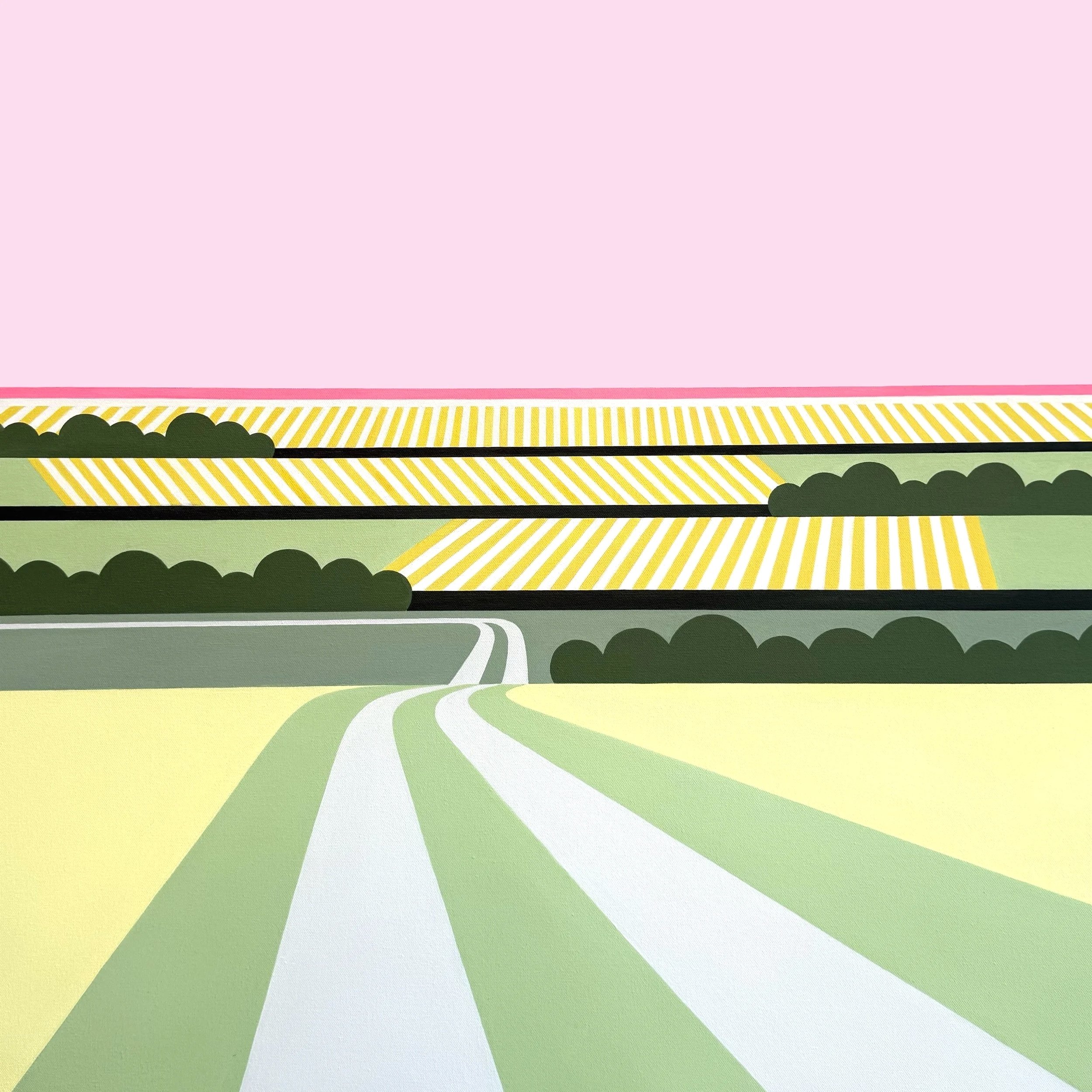 SUMMER STROLLING  80 X 80cm 2025