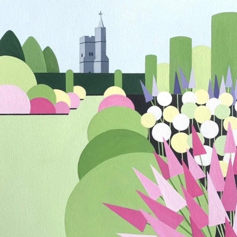 SOMEWHERE IN KENT  25 x 25cm 2023

