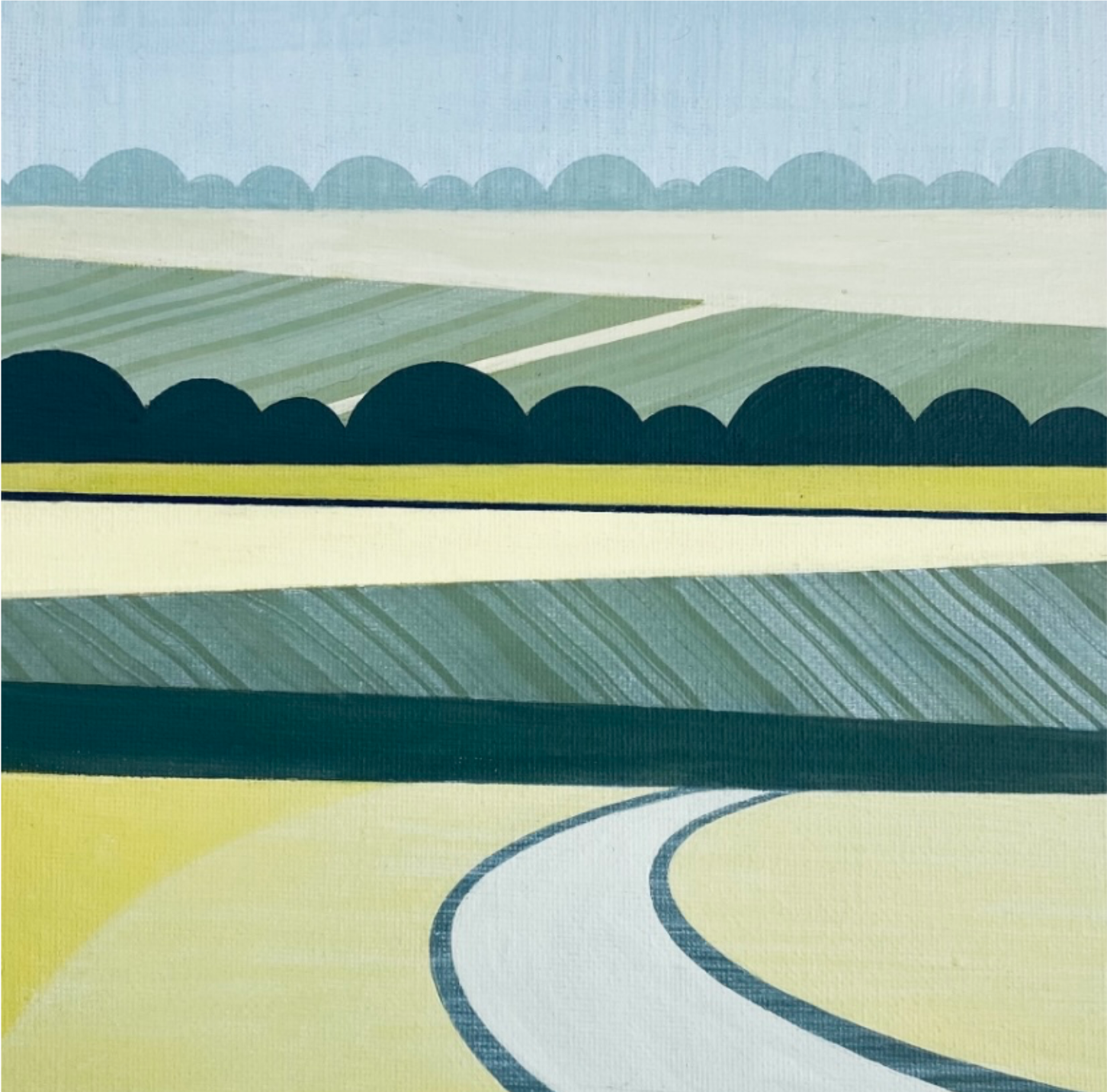 

QUIET MORNINGS  20 x 20cm  2023

