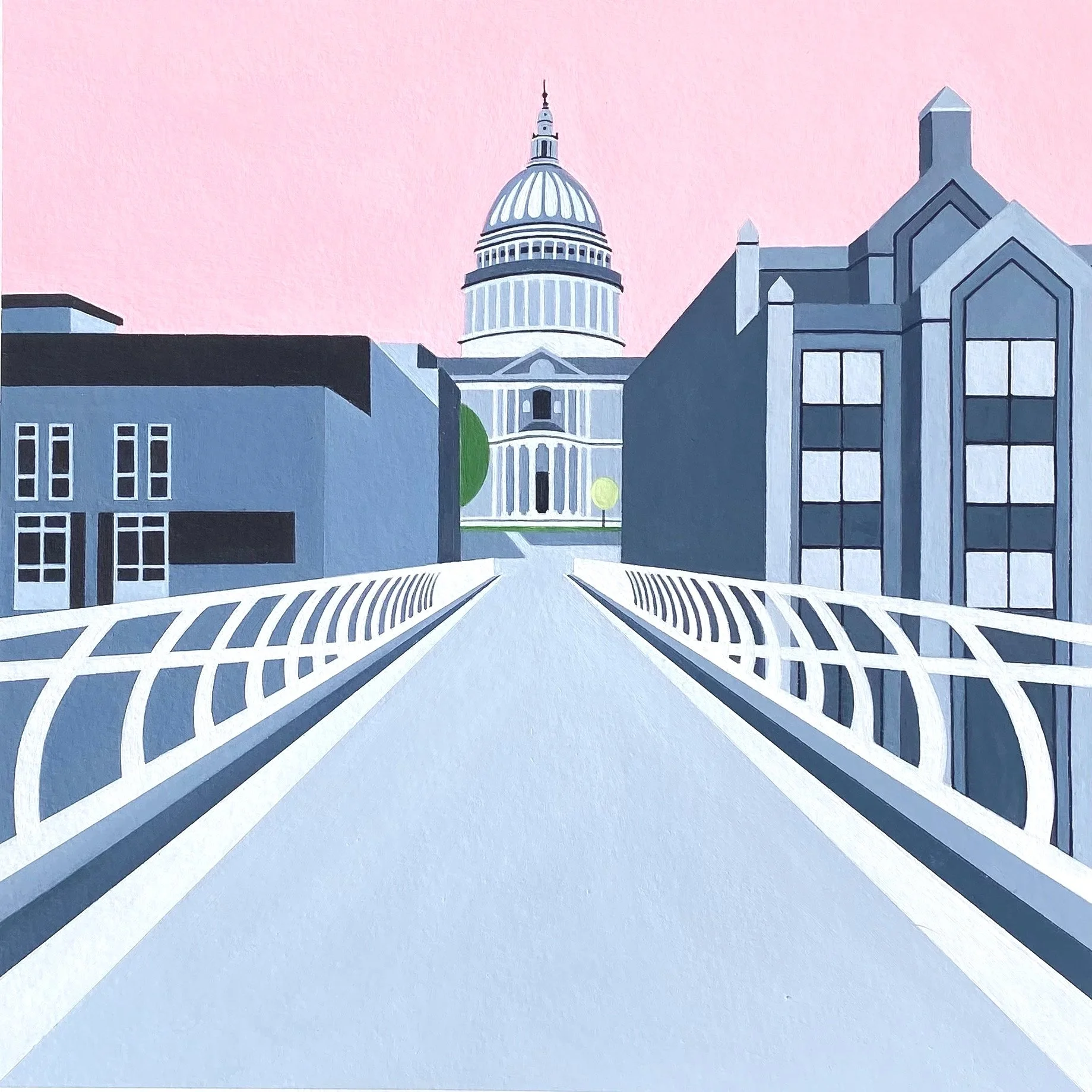 MILLENNIUM BRIDGE 25 x 25CM 2020