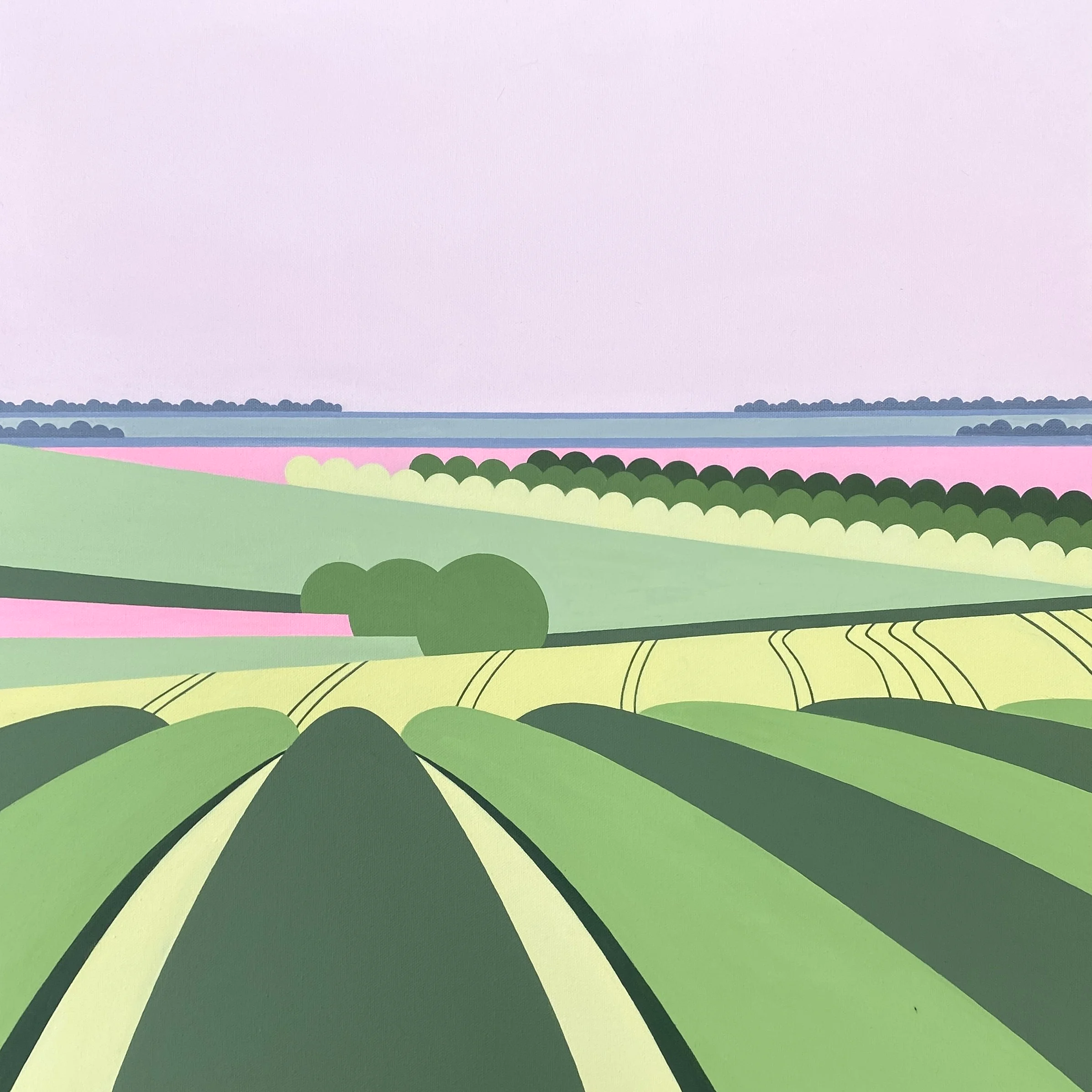SPRING FIELDS 60 x 60CM 2025