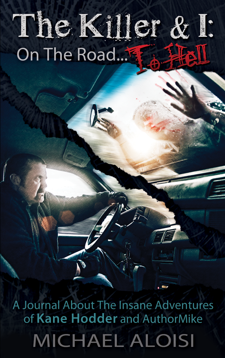 In the long, long awaited sequel to The Killer & I, legendary horror star Kane Hodder and timid writer, Michael Aloisi set out on a five country, twenty state book tour… what could go wrong?

Through his hilarious journal entries, Michael once again 
