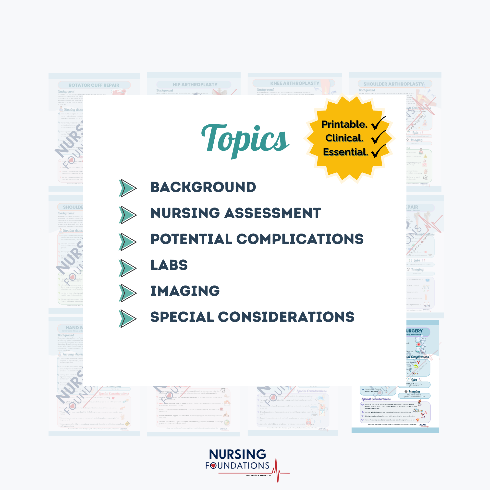 ortho surgery cheat sheets for pacu nurses.png