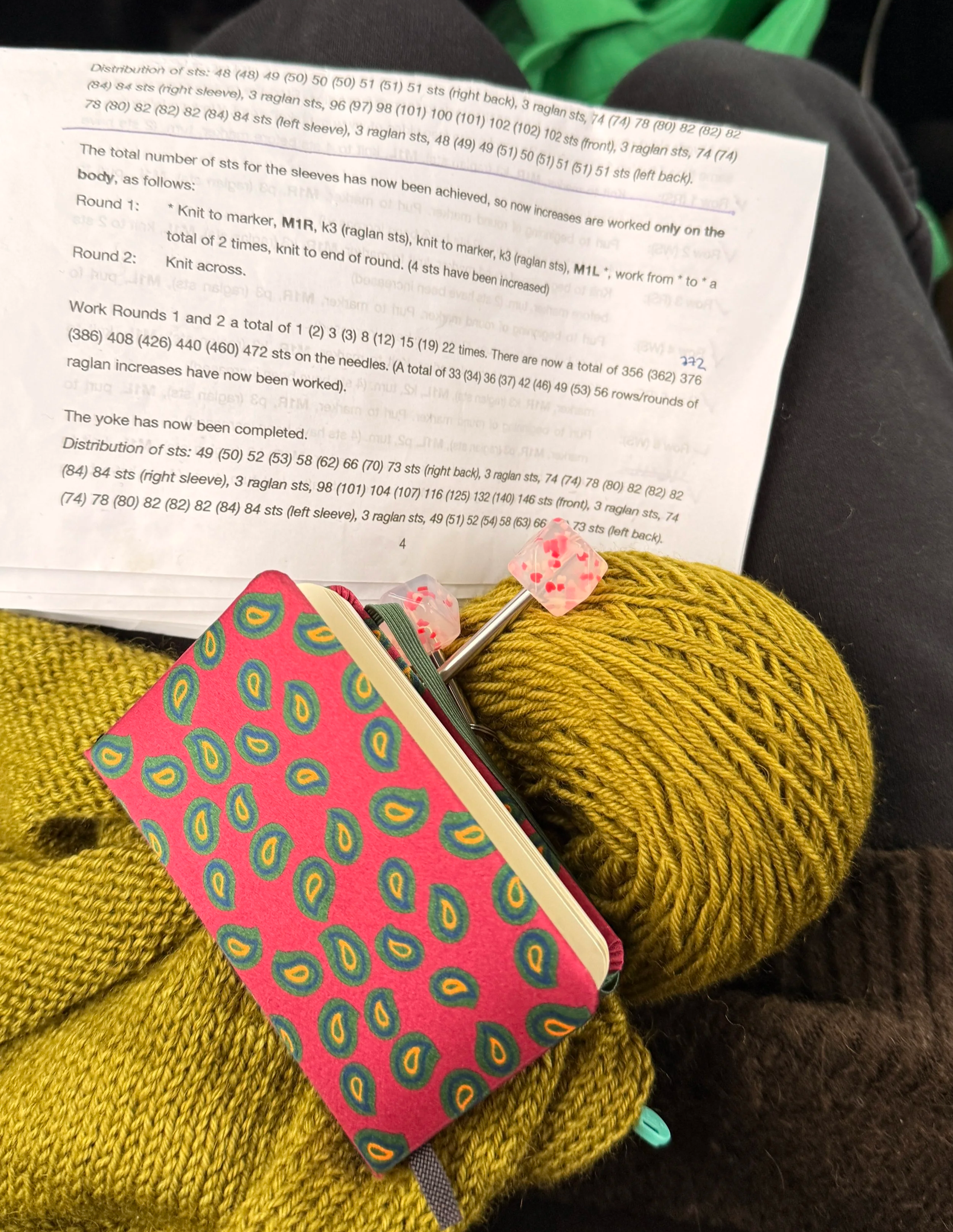 Creative brand strategy and content creation assets for a boutique textile and knitting business.