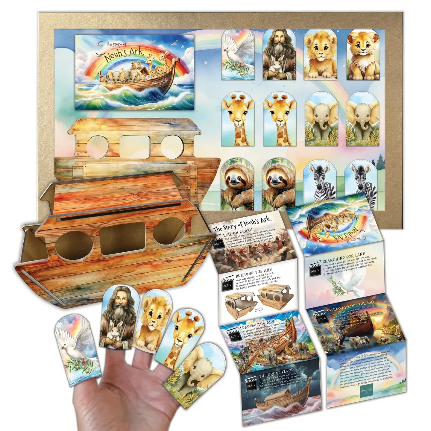 Noahs Ark Muppet Set.webp