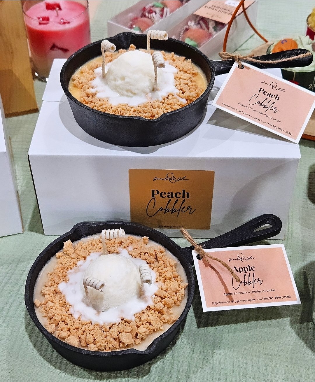 Apple & Peach Cobbler