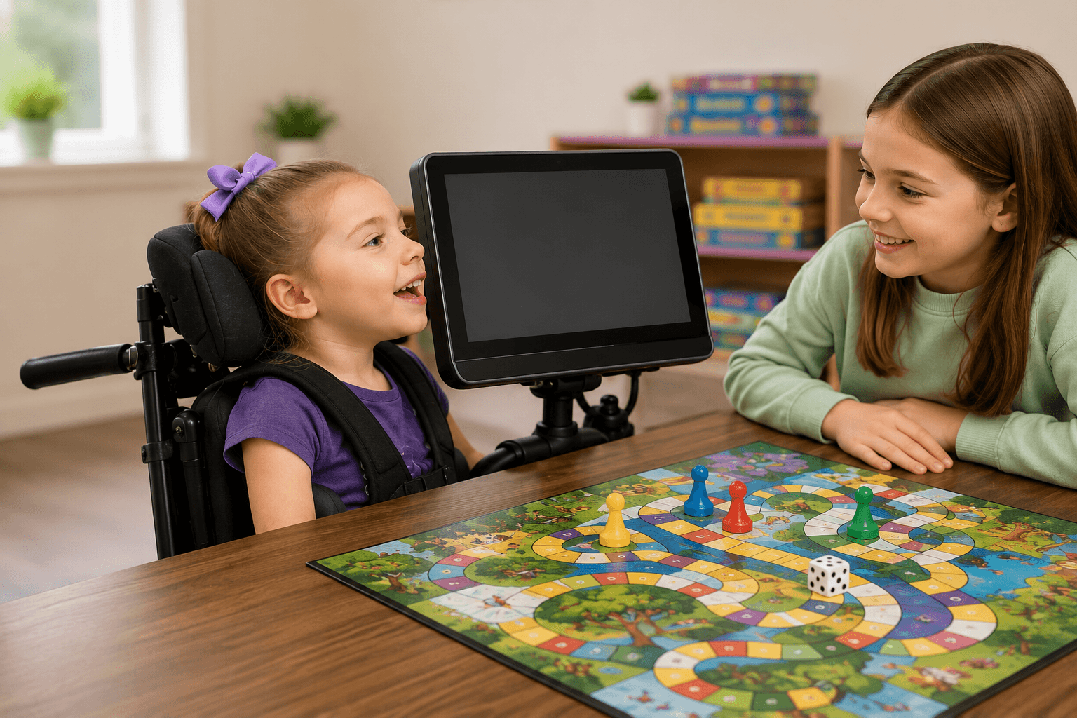 Social Games &amp; AAC for Eye Gaze Users