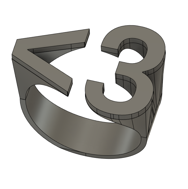<3 ring