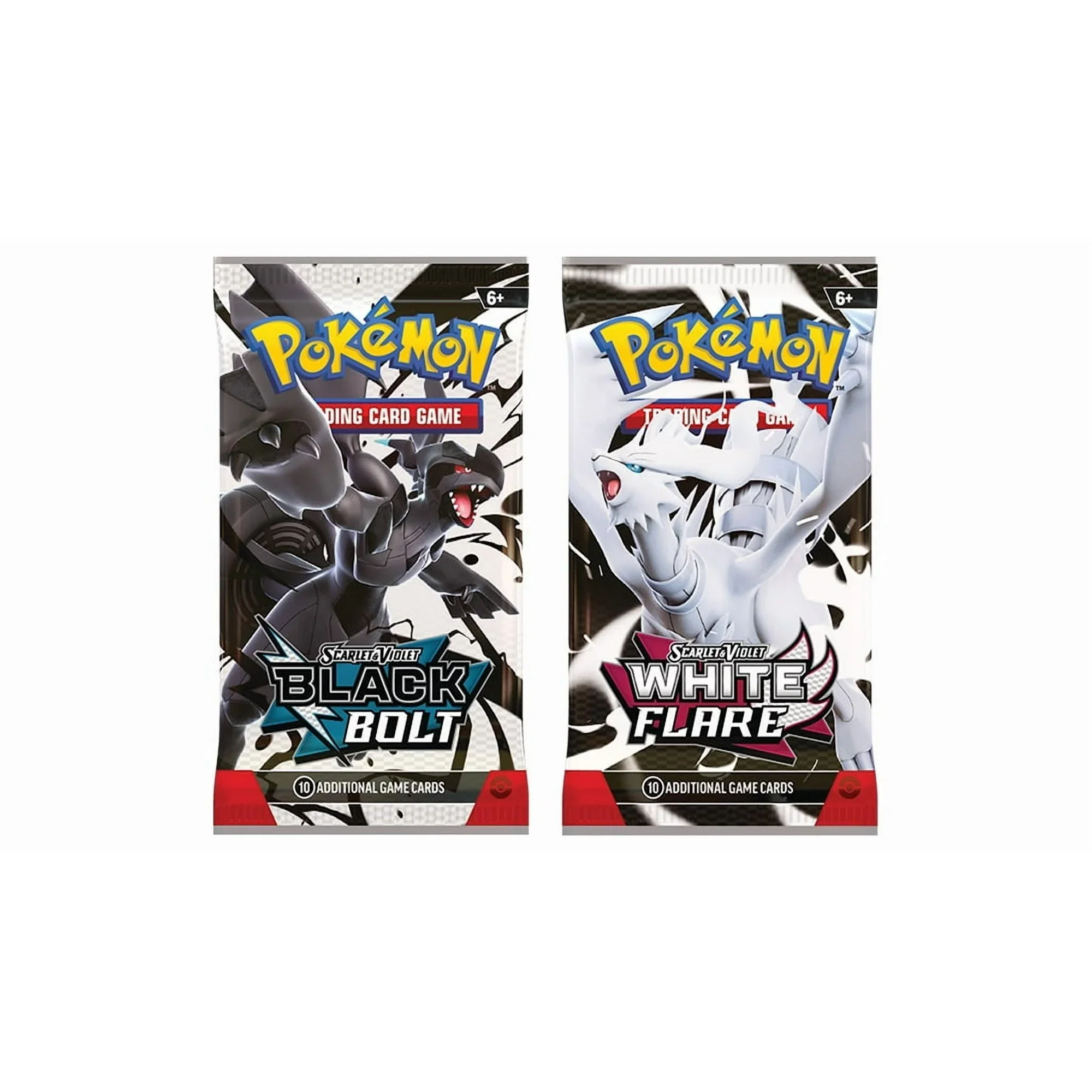 Contact Us! - Black Bolt & White Flare Booster Packs