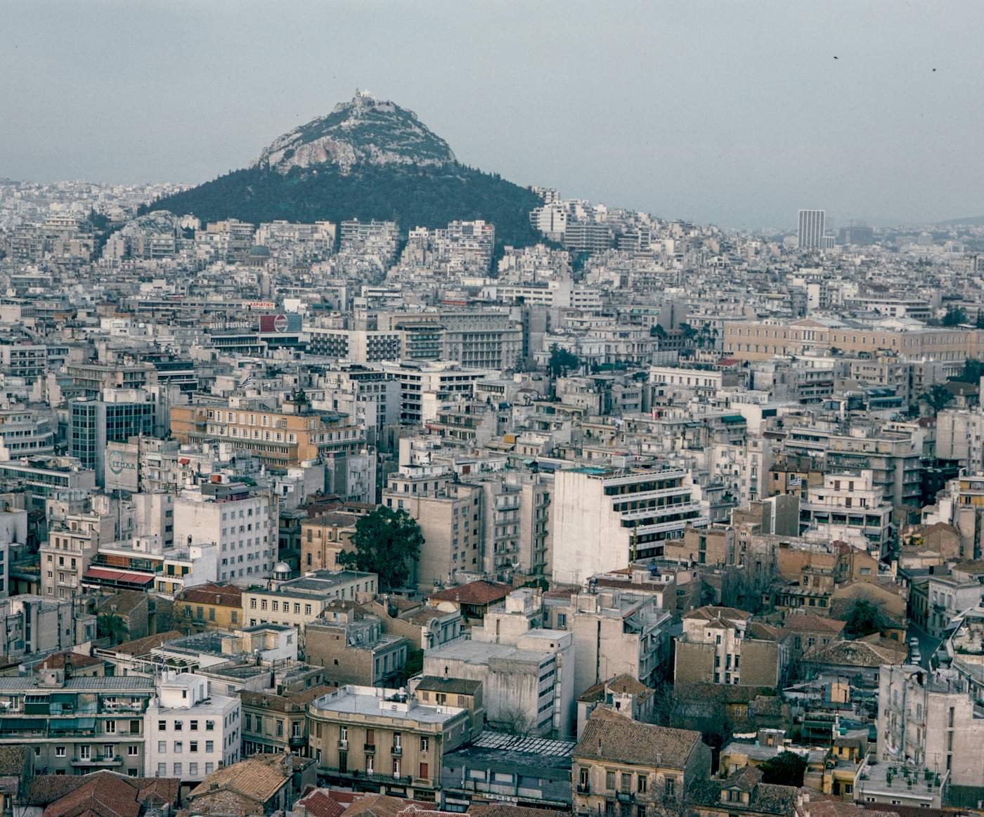 Athens from Above Print