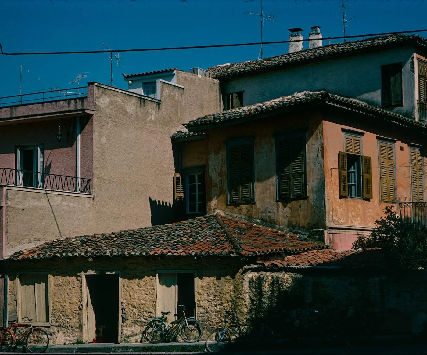 Greek Houses Print