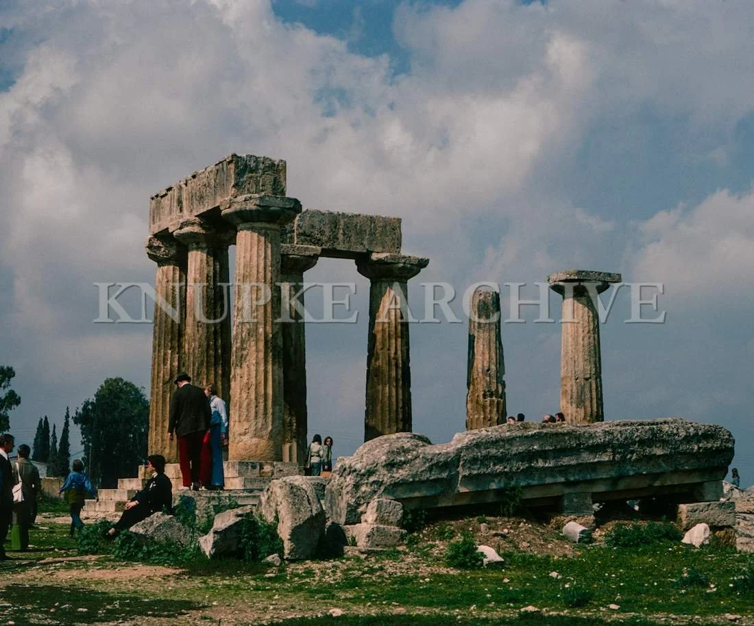 Temple Under the Clouds Print
