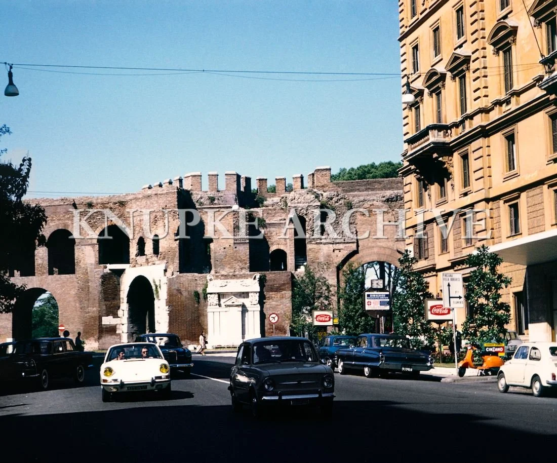 Rome Traffic Print