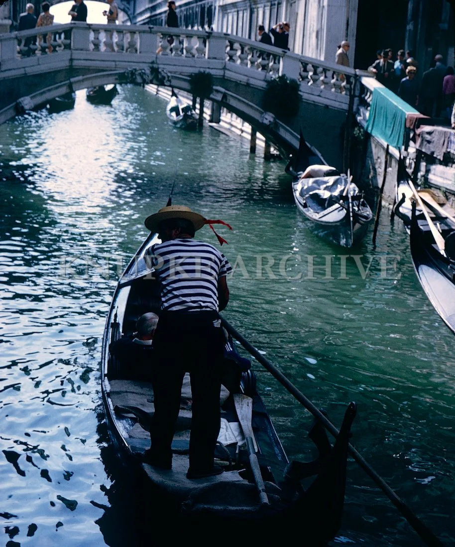 Venetian Gondolier Print