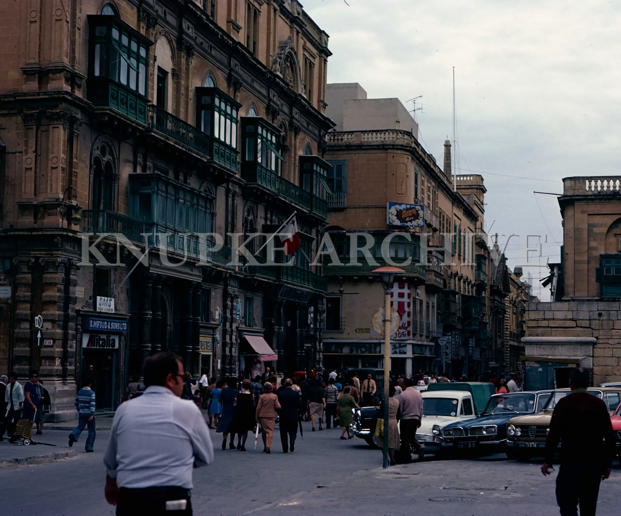 Streets of Valletta Print