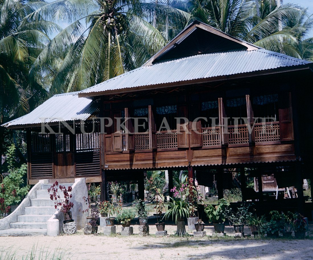 Traditional Malay House Print
