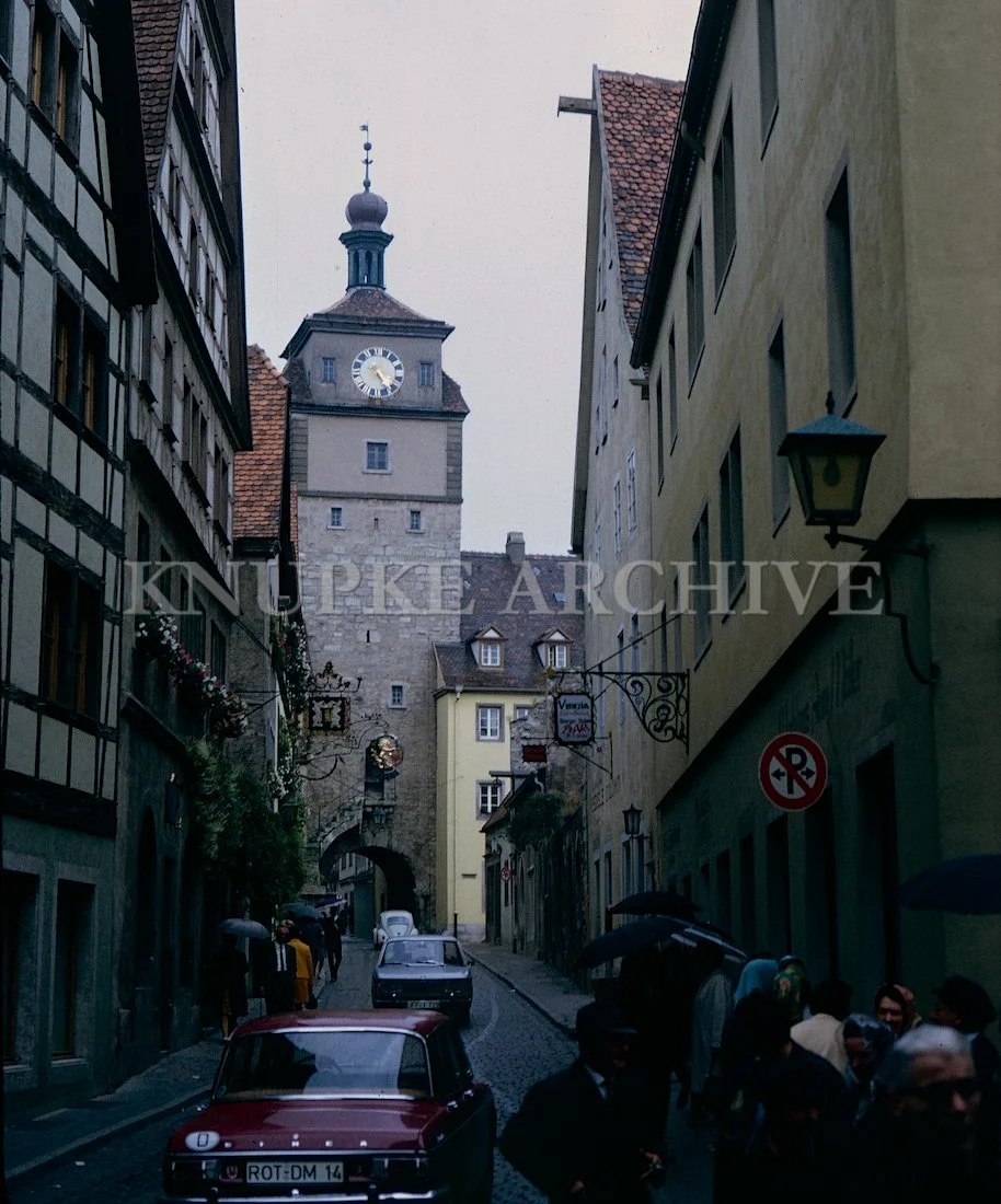 Clock Tower Street Print