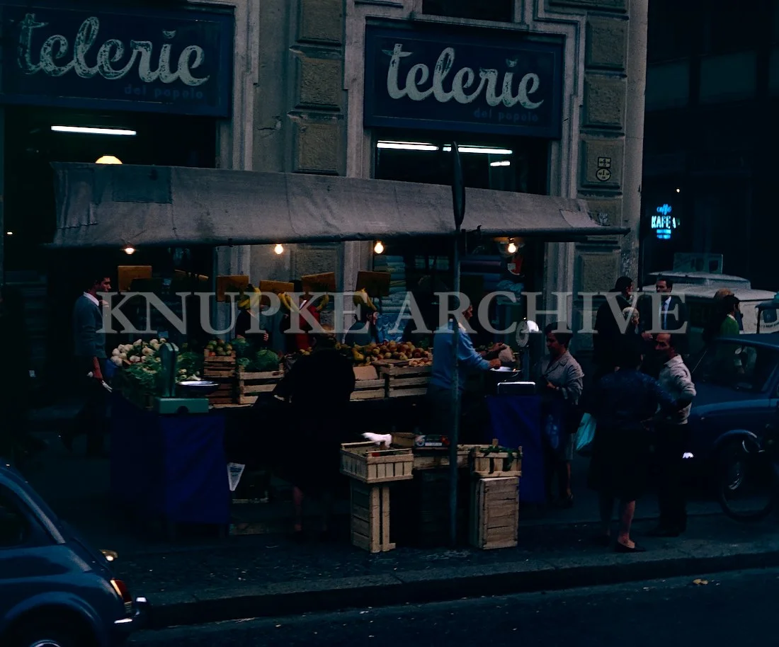 Italian Fruit Stand Print