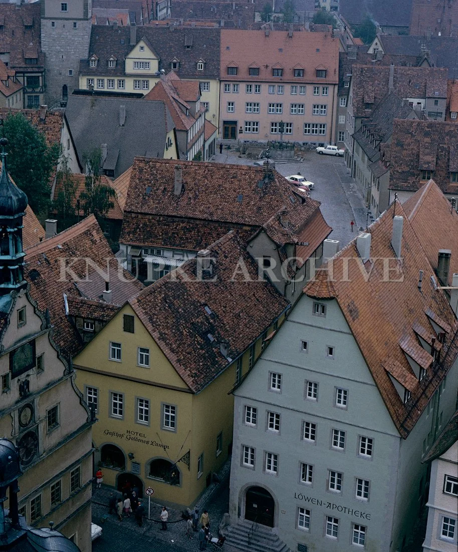 Old Town Rooftops Print