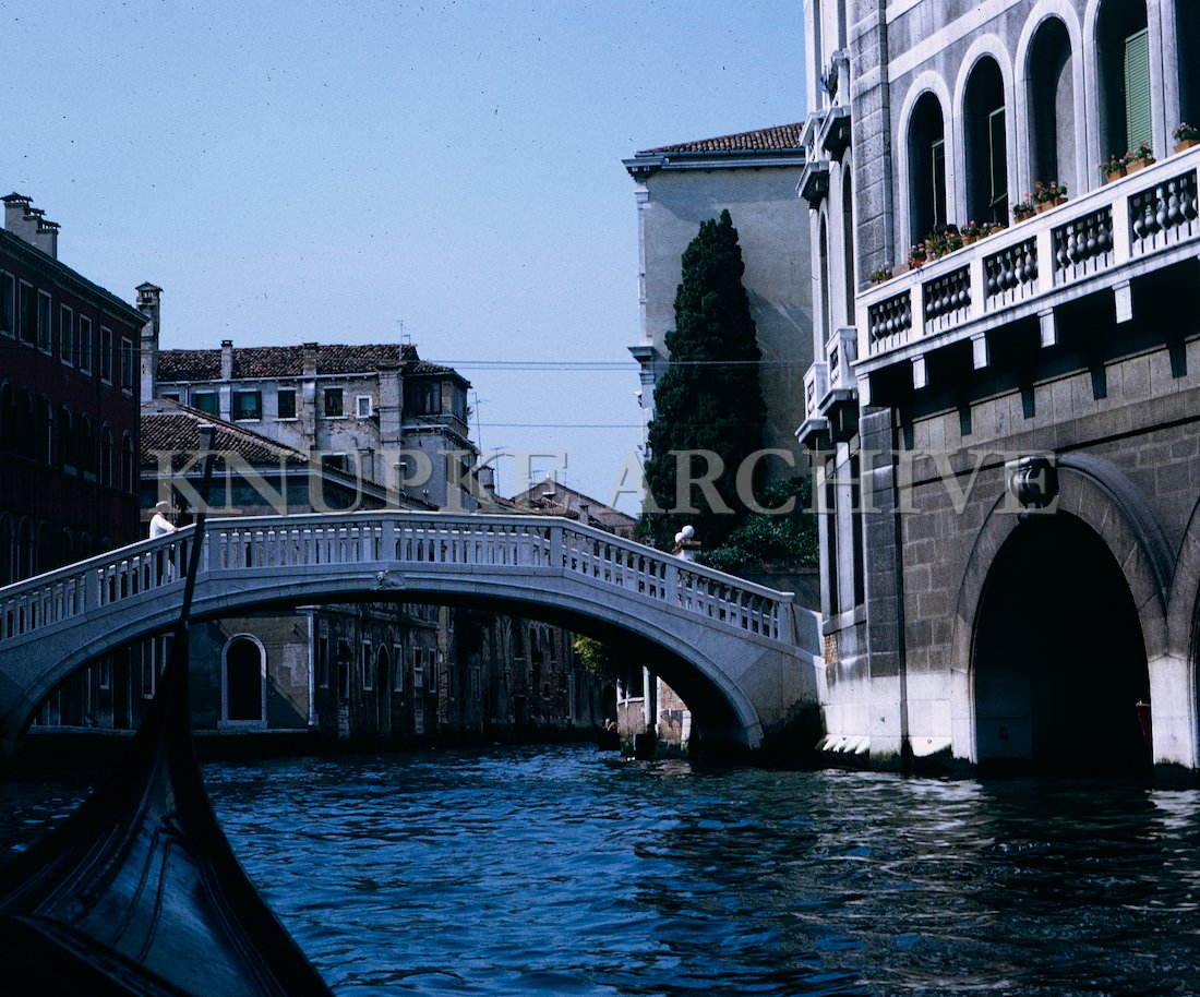 Venetian Canal Bridge Print