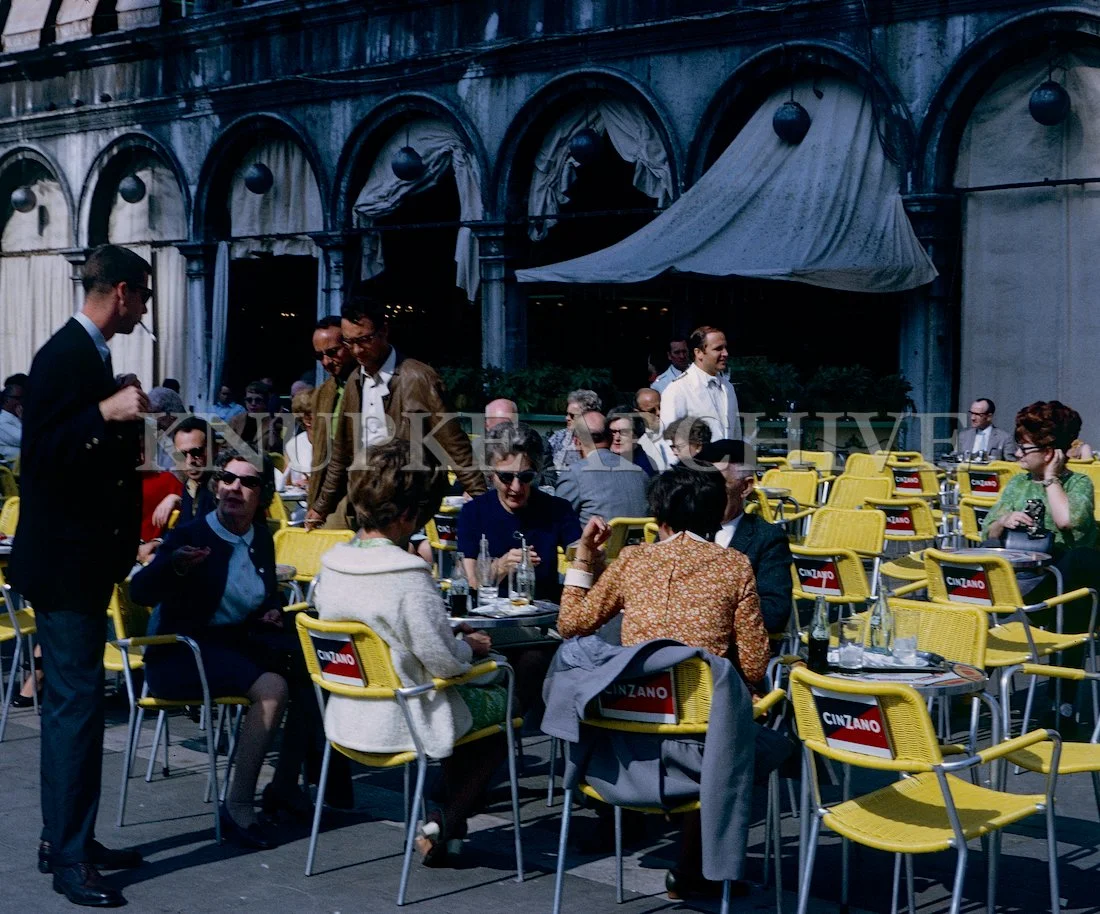 Café in St. Mark’s Square Print