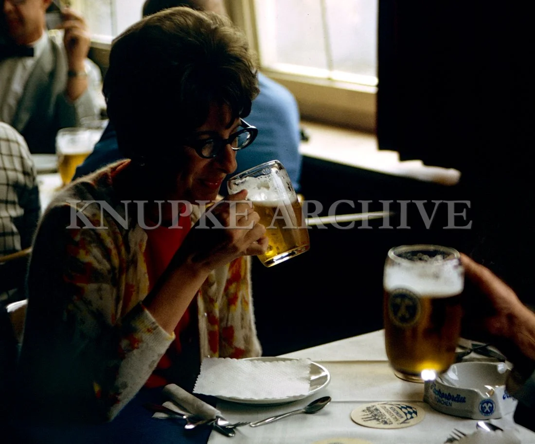 Beer at the Table Print