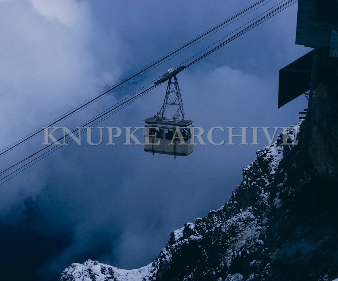 Mountain Cable Car Print