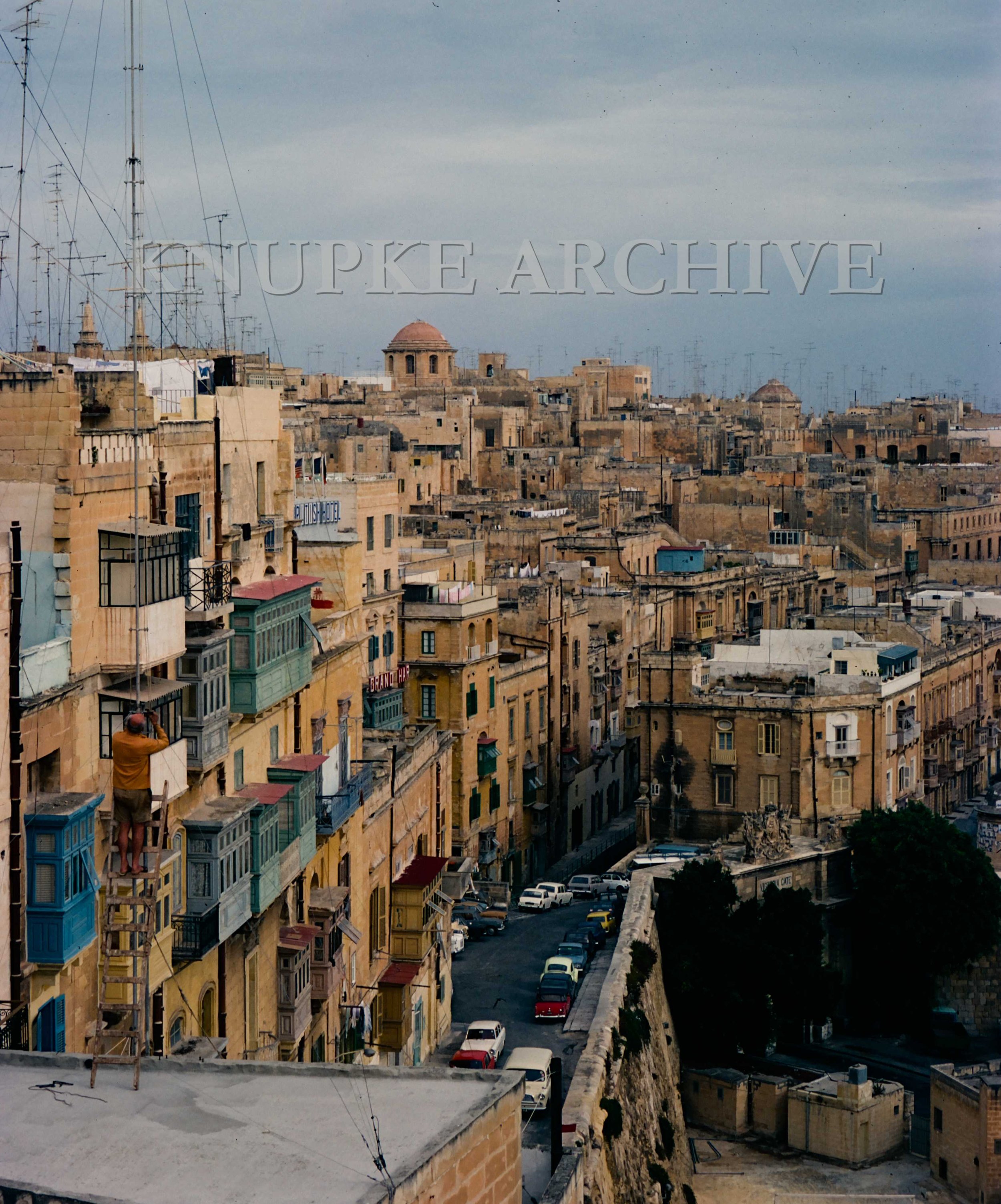 Valletta Rooftops Print