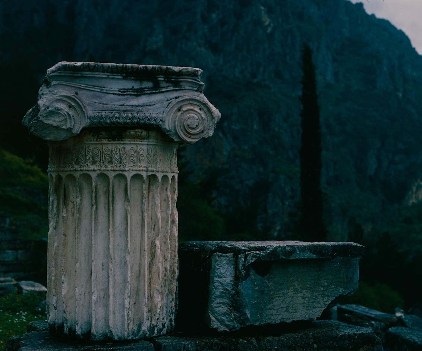 Column in the Valley Print