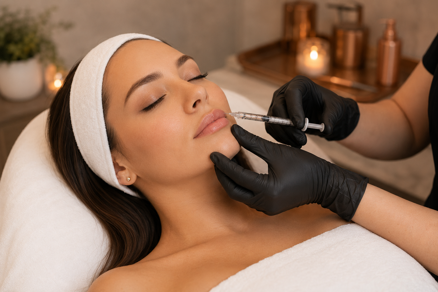 Versa lip filler treatment at CopperHaus Aesthetics in Glendale Arizona