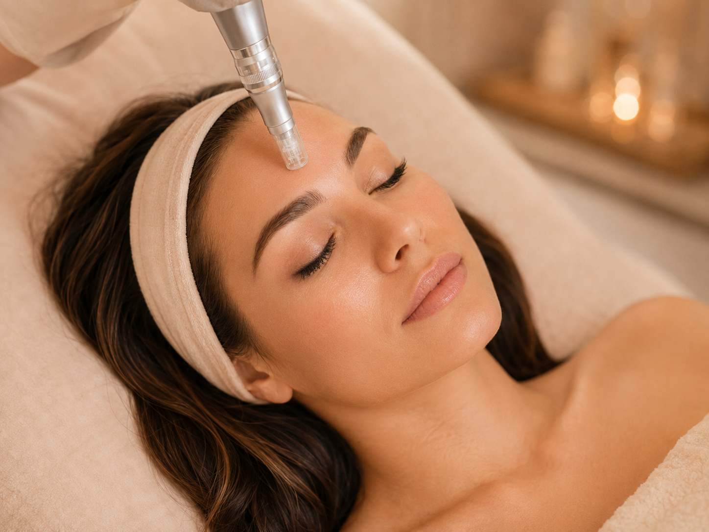 Microneedling and StemFacial skin rejuvenation treatment at CopperHaus Aesthetics in Glendale Arizona