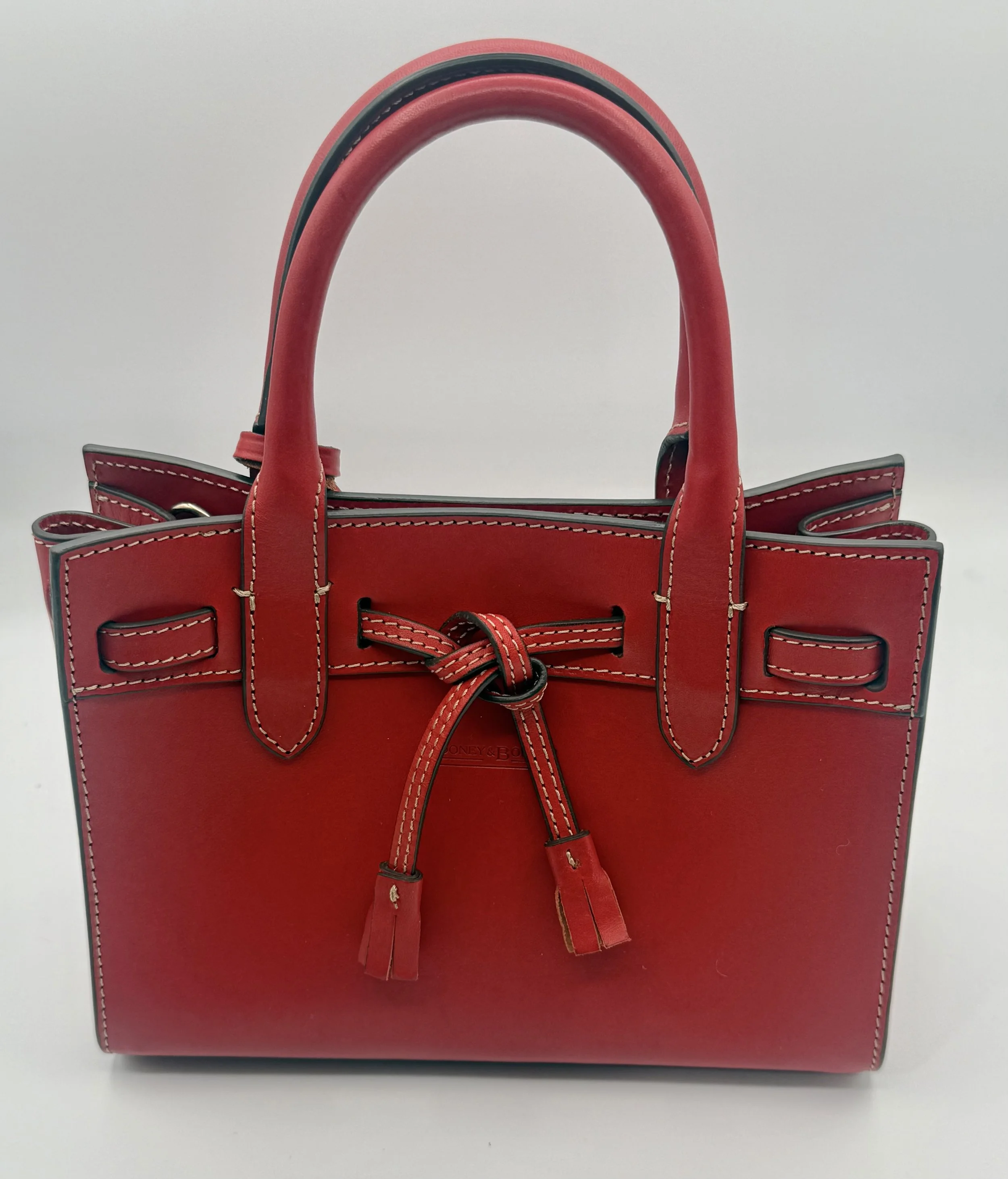 Dooney and Bourke   Red Small Tassel bag