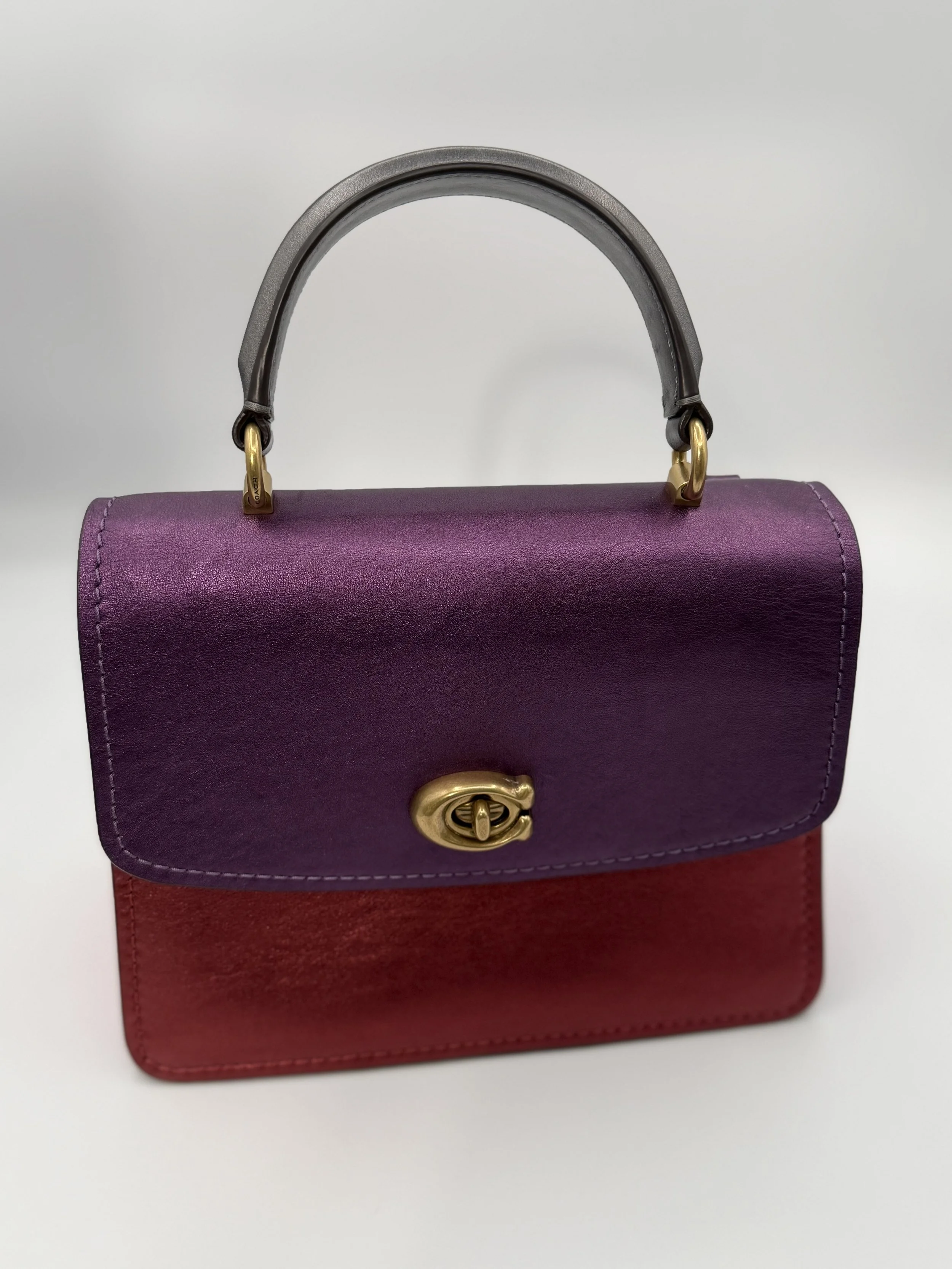Coach Parker Metallic Color Block