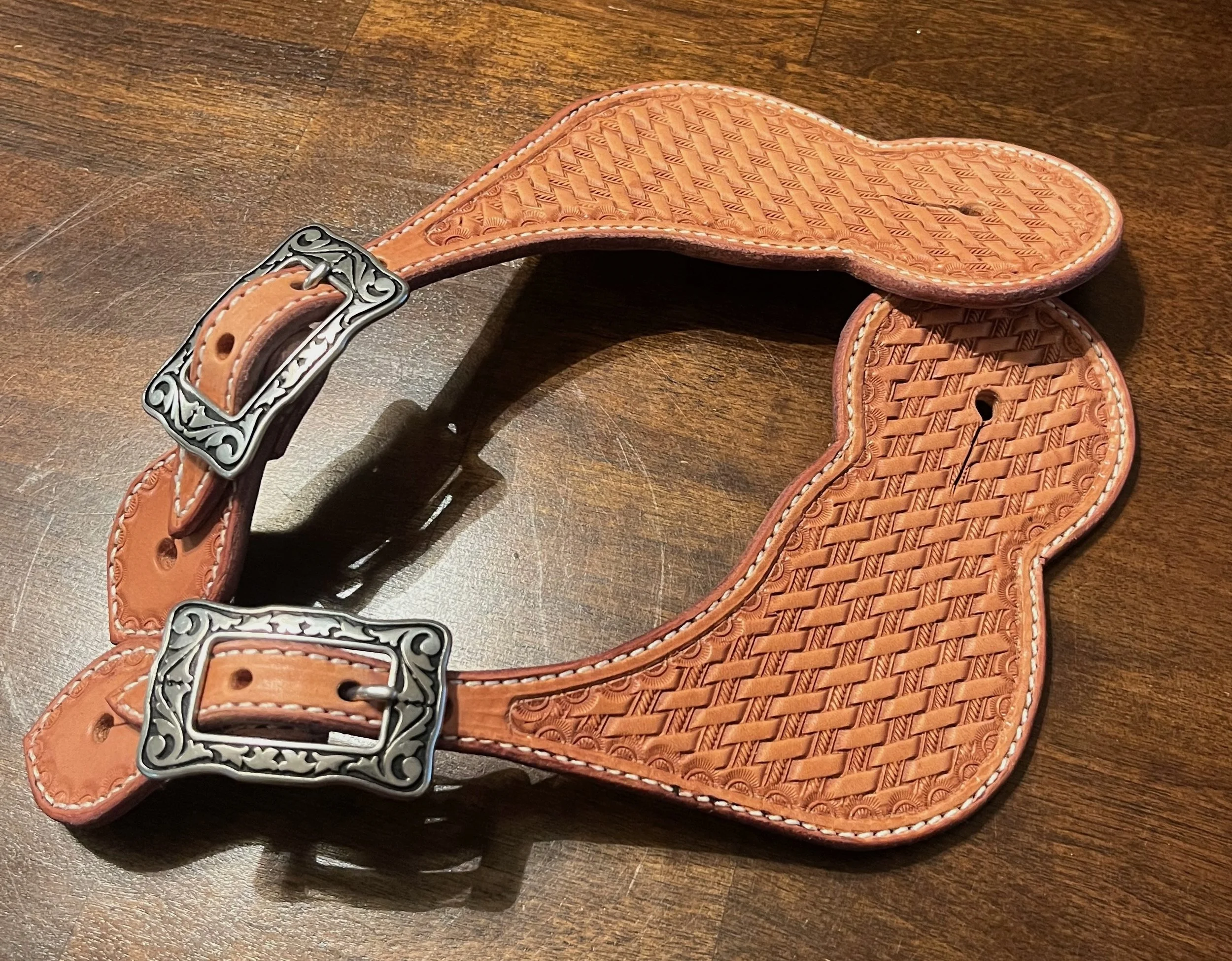Stamped Spur Straps