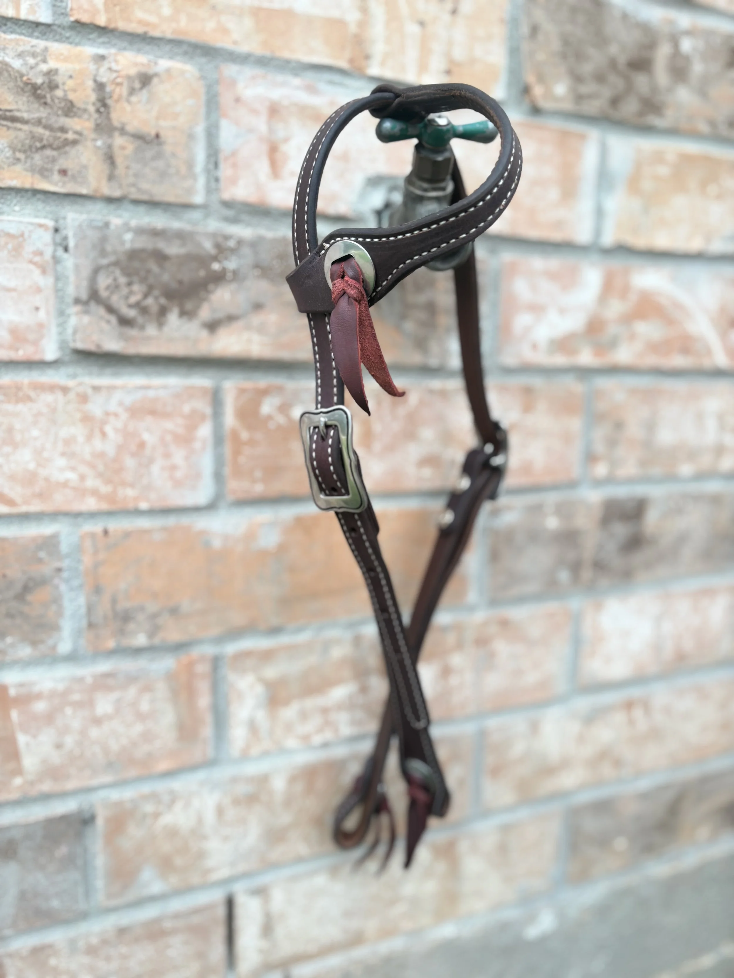 English Bridle Slide Ear Headstall