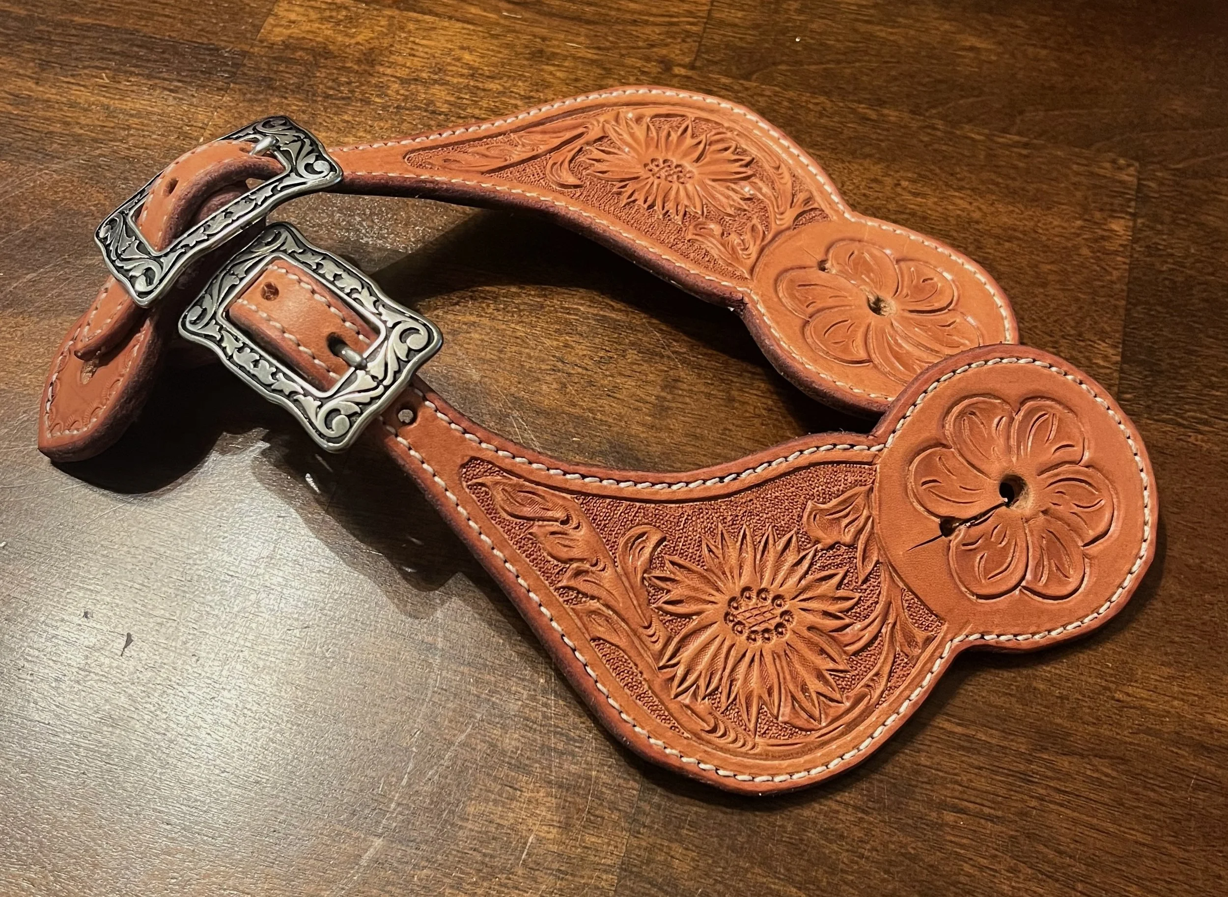 Floral Spur Straps