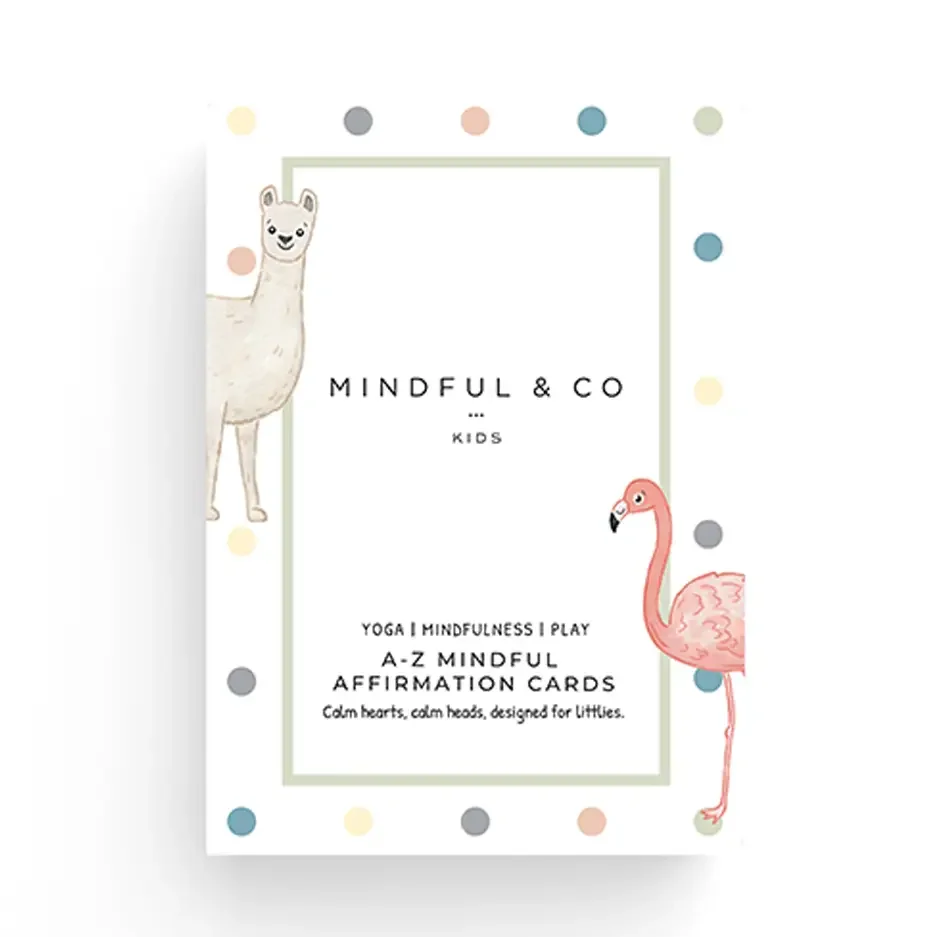 Mindful & Co A–Z Mindfulness Affirmation Cards For Kids