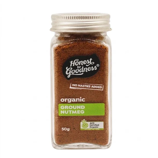 Honest To Goodness Ground Nutmeg Organic 50g