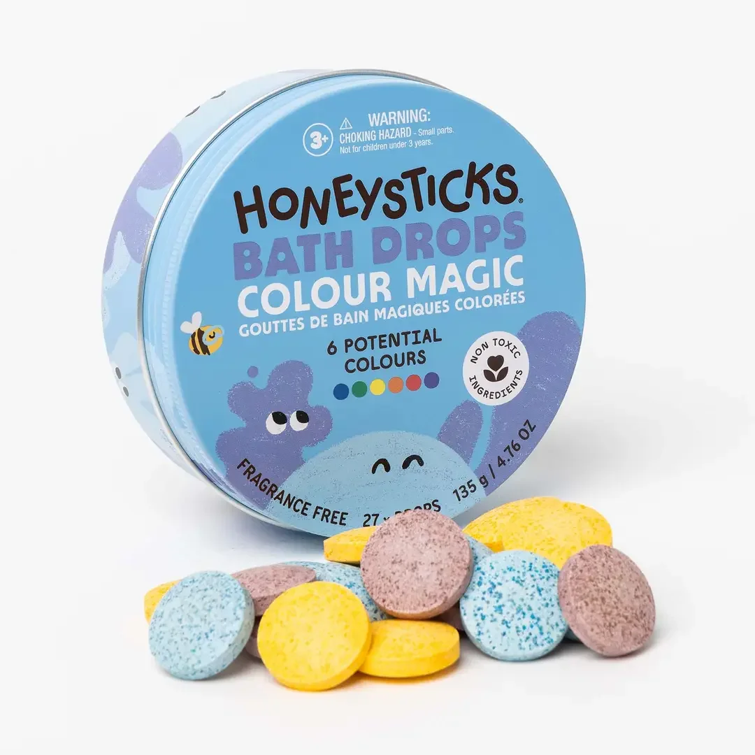 Honeysticks Bath Drops Colour Magic 24pk