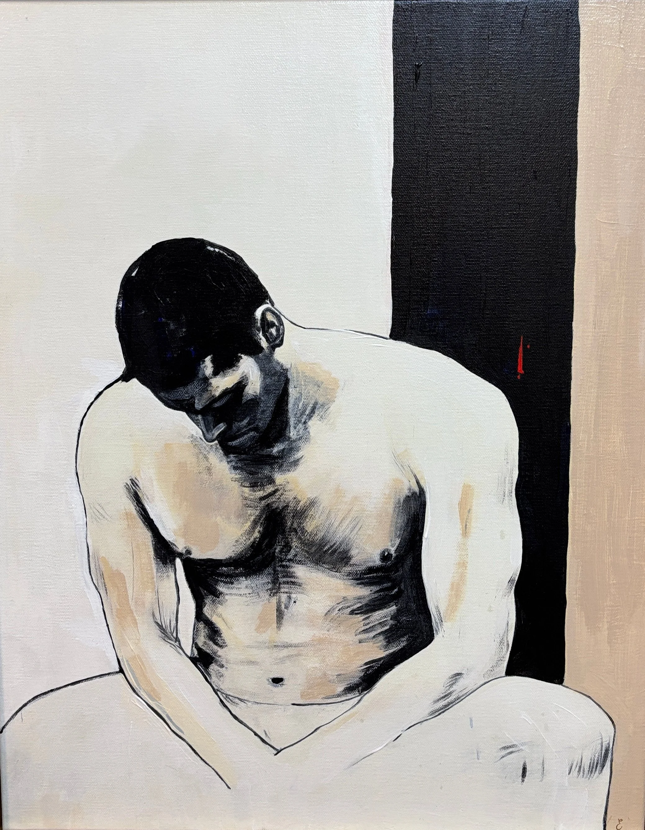Solitude No. 1 - acrylic on canvas - 16" x 20"