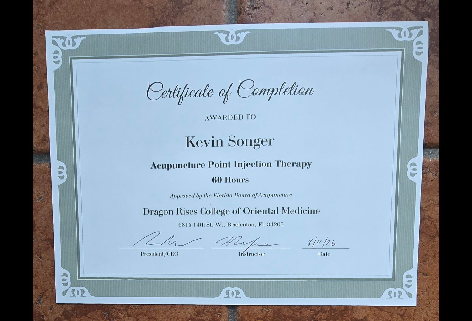 Acupuncture Injection Therapy and Cancer Treatment Support
