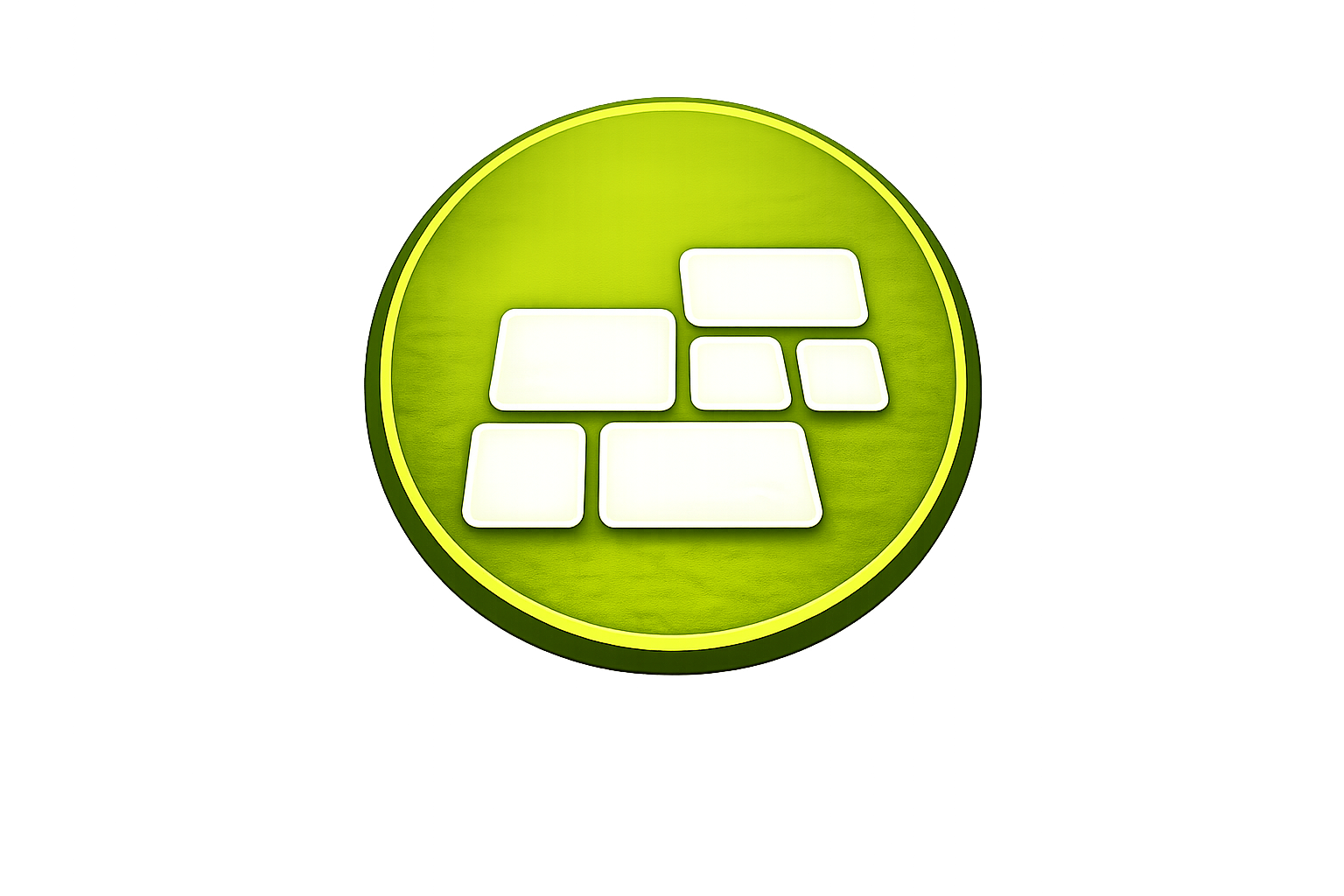 LawnSolver paver installation service icon.