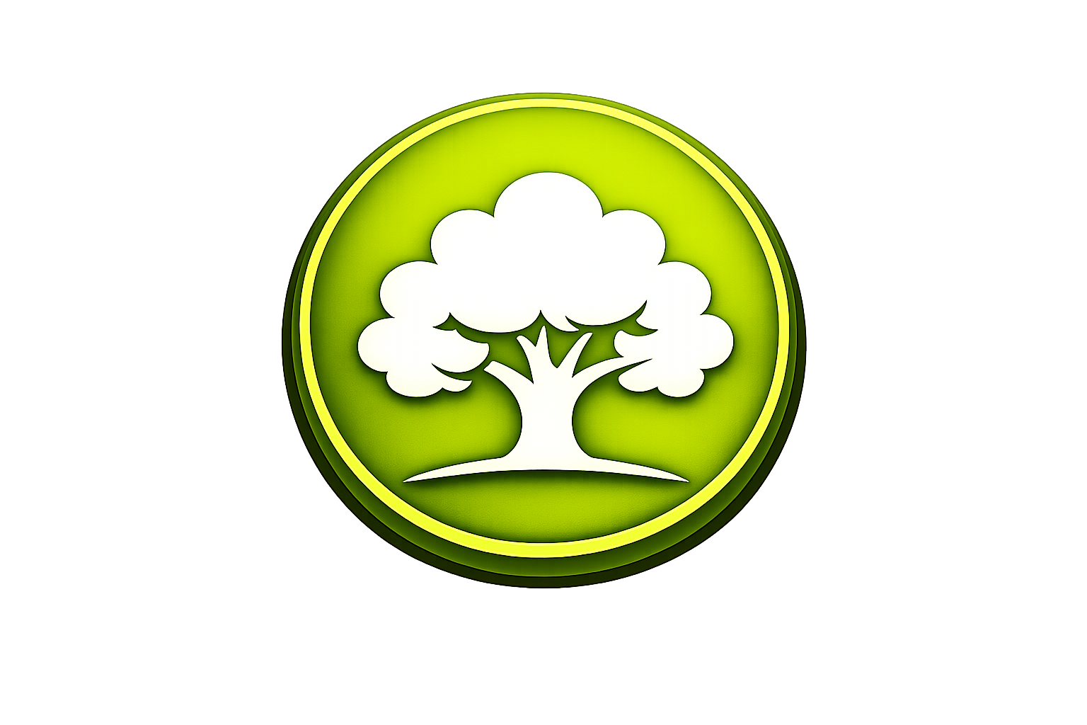 LawnSolver tree service icon.